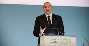 Le président azerbaïdjanais Ilham Aliyev