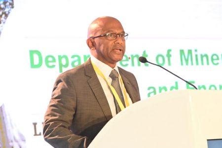 Tseliso Maqubela, directeur général adjoint du Département des ressources minérales et pétrolières (DMRE) d'Afrique du Sud