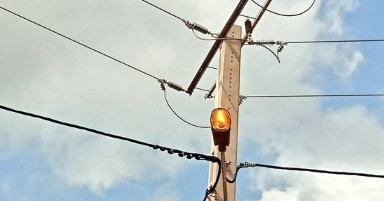 Poteau électrique